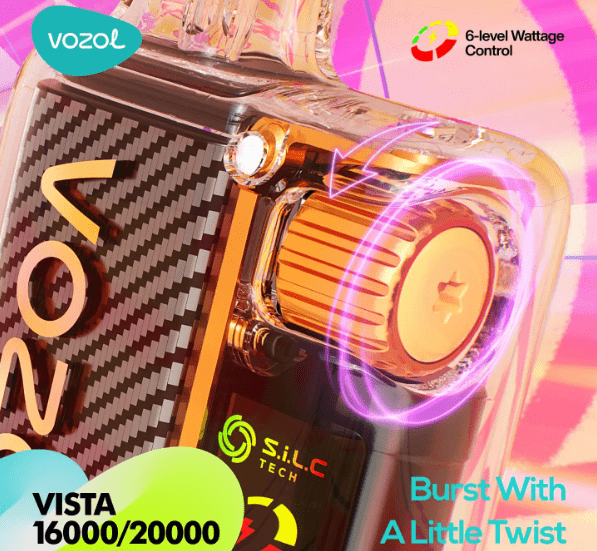 Vozol Vista 16000/20000 VANICREME TOBACCO Watt Kademesi Değişimi